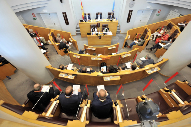 Pleno de la Diputación de A Coruña