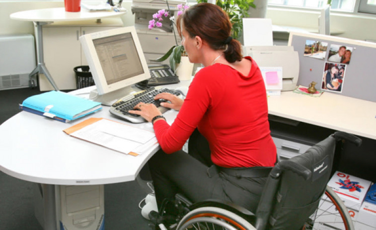 Galicia es la comunidad española con menos personas discapacitadas empleadas