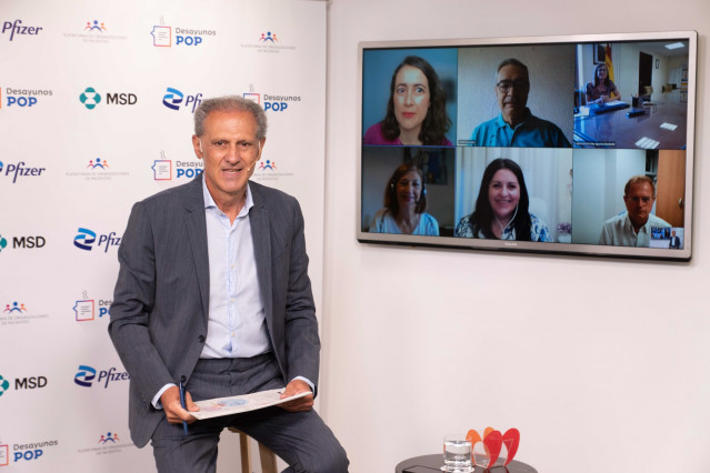 Undécima edición de los Desayunos POP, bajo el título ‘La importancia de la vacunación en personas con enfermedad crónica’.
