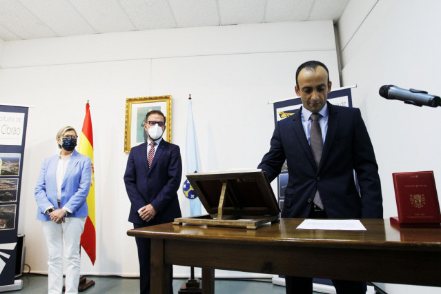 Toma de posesión de Francisco Barea como presidente de la Autoridad POrtuaria de Ferrol.