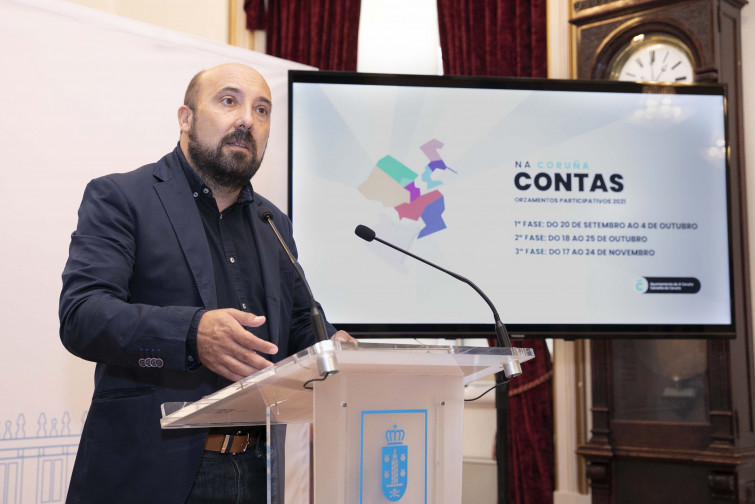 La iniciativa 'Na Coruña Contas' permitirá a la ciudadanía proponer y elegir proyectos para la mejora de la ciudad