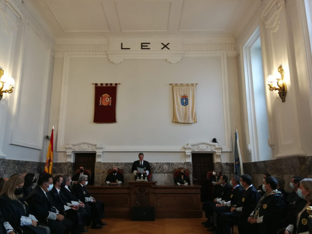 Acto de apertura del Año Judicial en el Tribunal Superior de Xustiza de Galicia (TSXG)