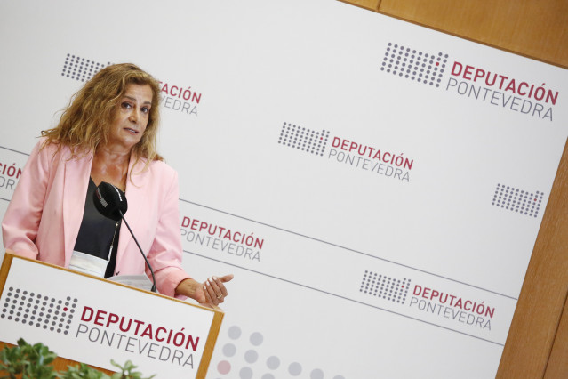 Rueda de prensa de Carmela Silva.