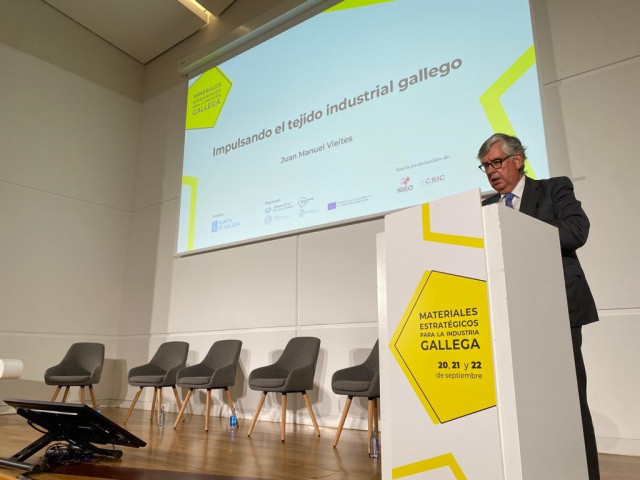 Intervención del presidente de la CEG en unas jornadas sobre minería