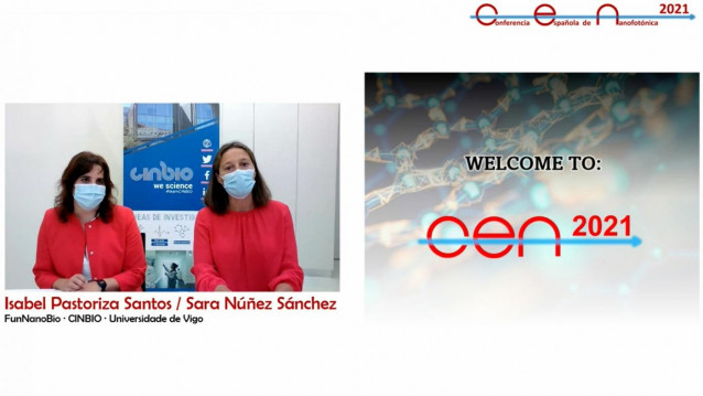 Las organizadoras del evento, Isabel Pastoriza y Sara Núñez