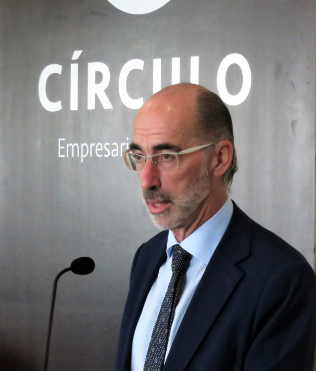 El presidente del Puerto de Vigo, Jesús Vázquez Almuiña