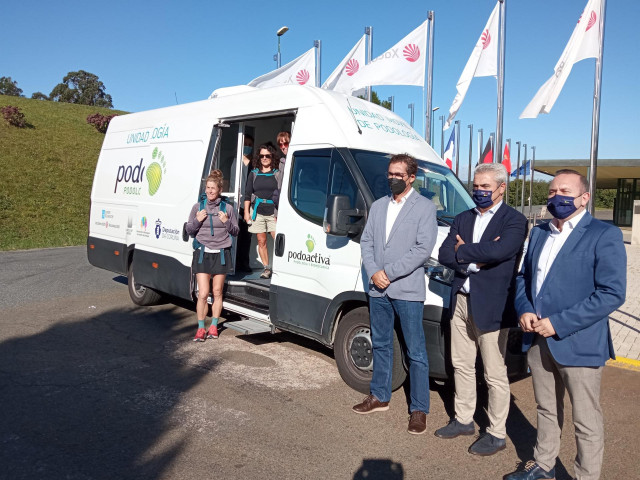 Servicio de atención podológica de urgencia a peregrinos