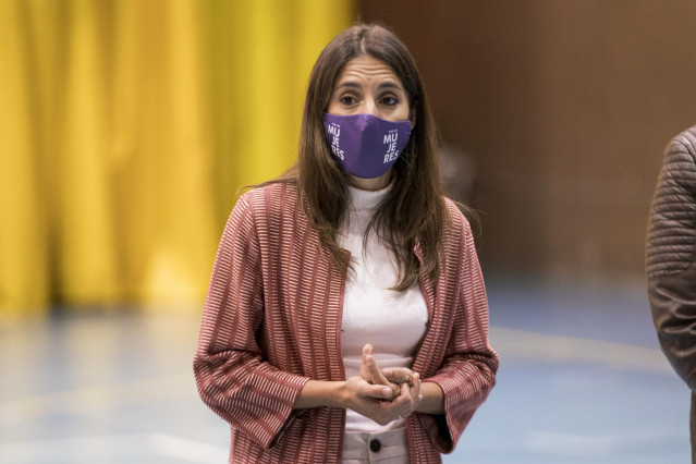 La ministra de Igualdad, Irene Montero