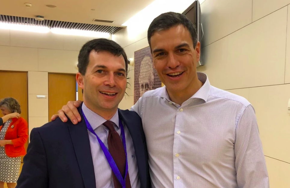 Caballero y Pedro Sánche