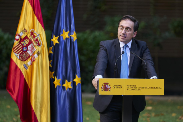 El ministro de Asuntos Exteriores, Unión Europea y Cooperación, José Manuel Albares