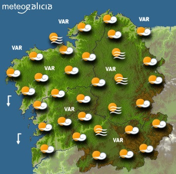 Predicciones para el jueves 30 de septiembre en Galicia.