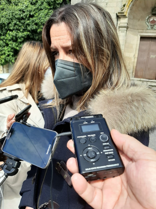 Archivo - La alcaldesa de Lugo, Lara Méndez.