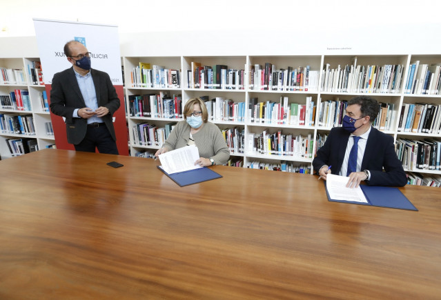 Archivo - Acuerdo sobre las ferias del libro entre Xunta y Federación de Libreiros