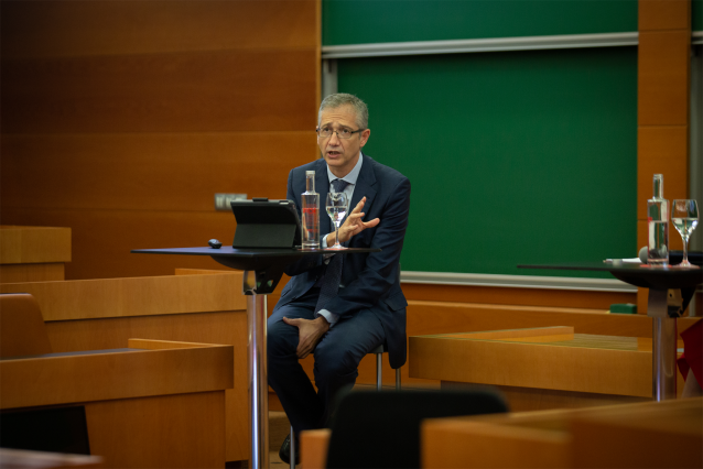 El gobernador del Banco de España, Pablo Hernández de Cos