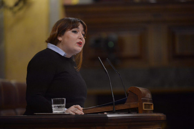 Archivo - La diputada de En Marea Ángela Rodríguez, Pam