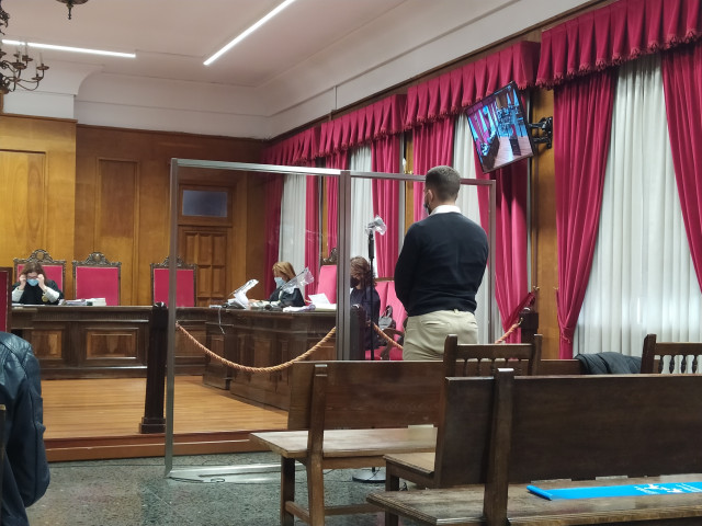 Imagen del juicio por agresión sexual celebrado en Ourense