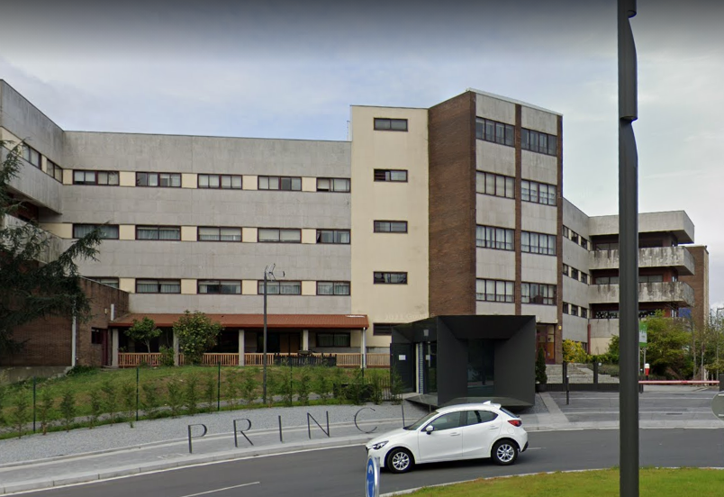 Centro de Menores Príncipe Felipe en Montecelo Pontevedra en una imagen de Google Street View