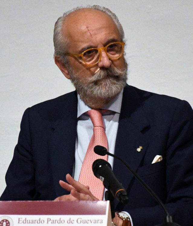 Archivo - Eduardo Pardo de Guevara, distinguido Premio Menéndez Pidal