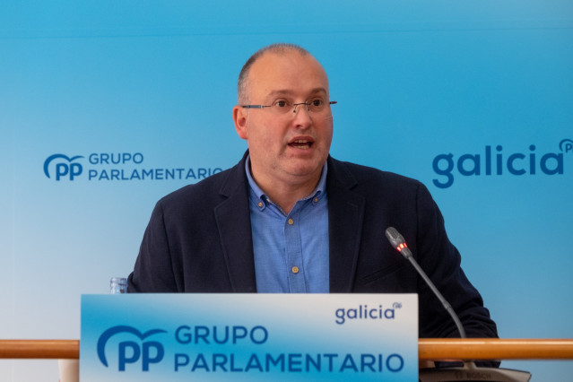 El secretario xeral del PPdeG, Miguel Tellado