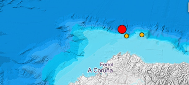 Un terremoto se deja sentir en muchas localidades de Galicia esta madrugada