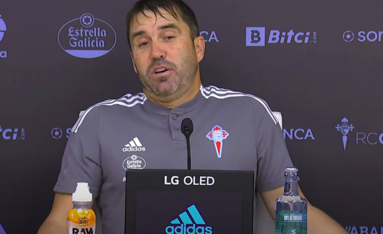 El vídeo viral del entrenador del Celta: 