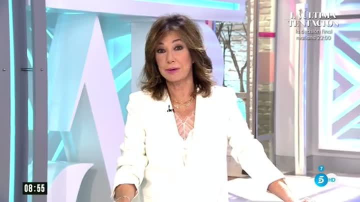 (Vídeo) La presentadora Ana Rosa Quintana indica que padece cáncer de mama