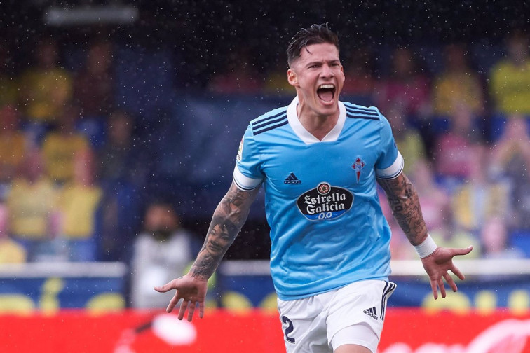 ​El Celta, falto de gol, pierde a Santi Mina por lesión, su mejor artillero