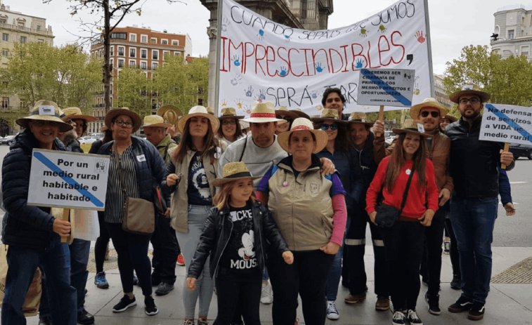 El movimiento de la España Vaciada en Galicia reclama menos hormigón y más inversiones sostenibles