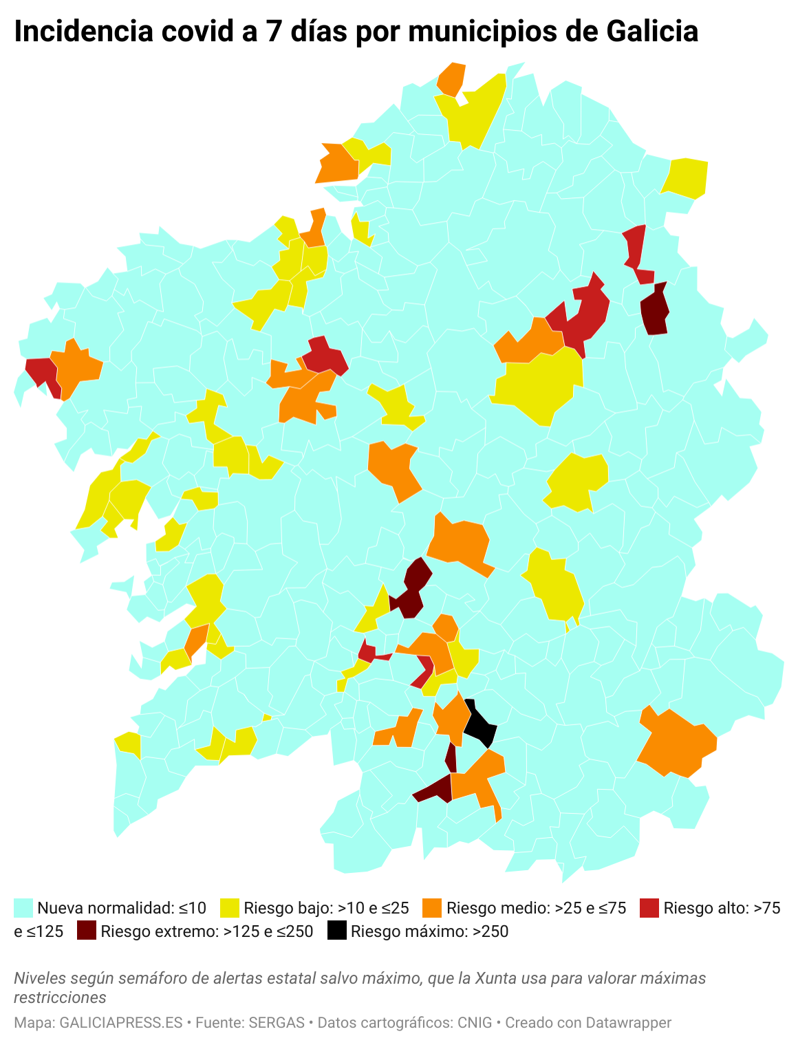 ClElv incidencia covid a 7 d as por municipios de galicia  (1)