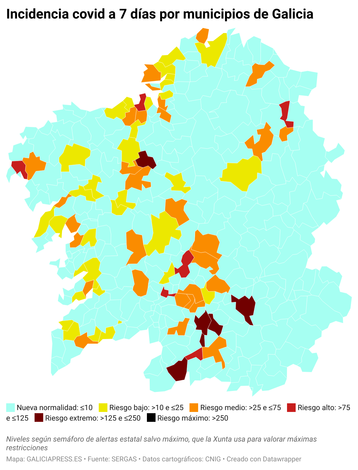ClElv incidencia covid a 7 d as por municipios de galicia  (5)