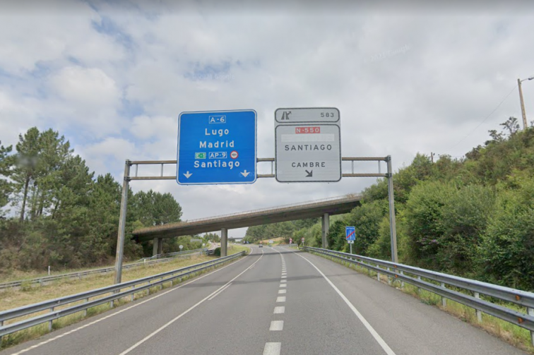 Conductora kamikaze y borracha circula 26 km. en la A6 entre Cambre y A Laracha, cerca de A Coruña
