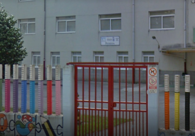 CEIP Ponzos de Ferrol en una imagen de Google Street View