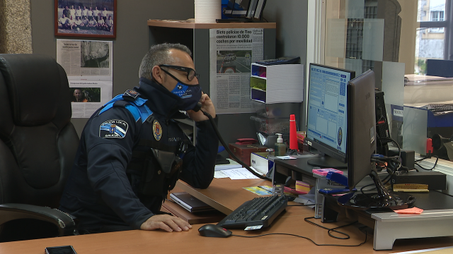 Oficinas de la Policía Local de Teo en una imagen de archivo publicada por la CRTVG