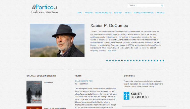 O Pórtico da literatura galega en inglés amplíase con 5 novos autores