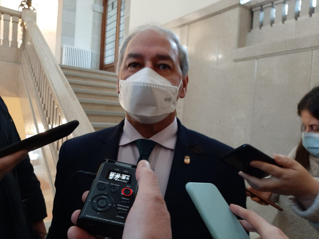 El presidente de la Diputación de Lugo, el socialista José Tomé.