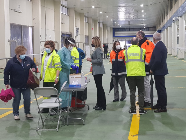 Cribado en el Puerto de Vigo en una imagen de archivo