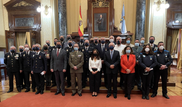 Acto del 175 aniversario de la Policía Local de  A Coruña