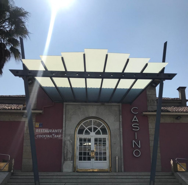 Casino en la isla de A Toxa, en O Grove (Pontevedra)