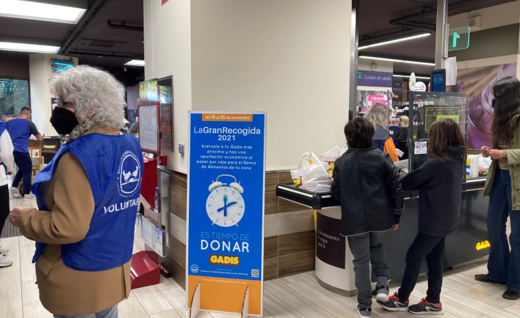 ​Los clientes de Gadis donan más de 200.000 euros a bancos de alimentos durante 'La Gran Recogida'