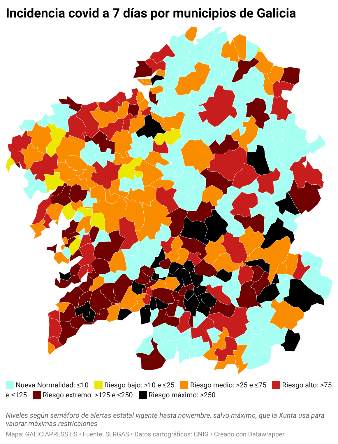 ClElv incidencia covid a 7 d as por municipios de galicia  (9)