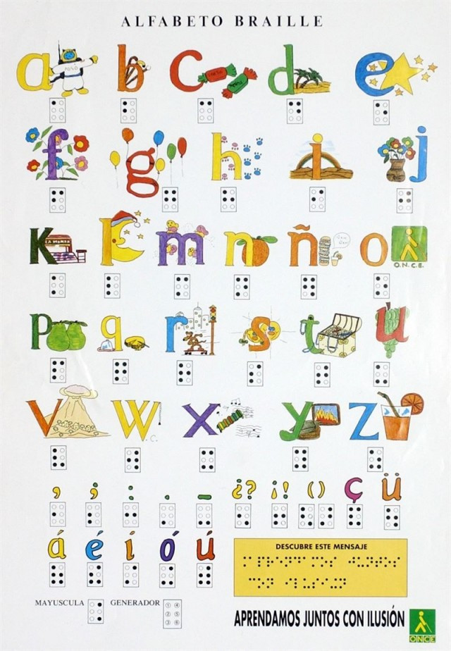 La ONCE reivindica que el sistema Braille se convierta en un idioma