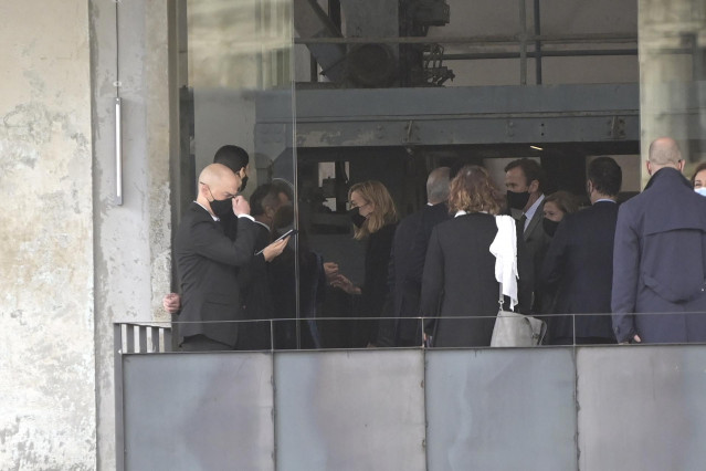 Marta Ortega, a su salida de la exposición ‘Untold Stories’ del fotógrafo Peter Lindbergh