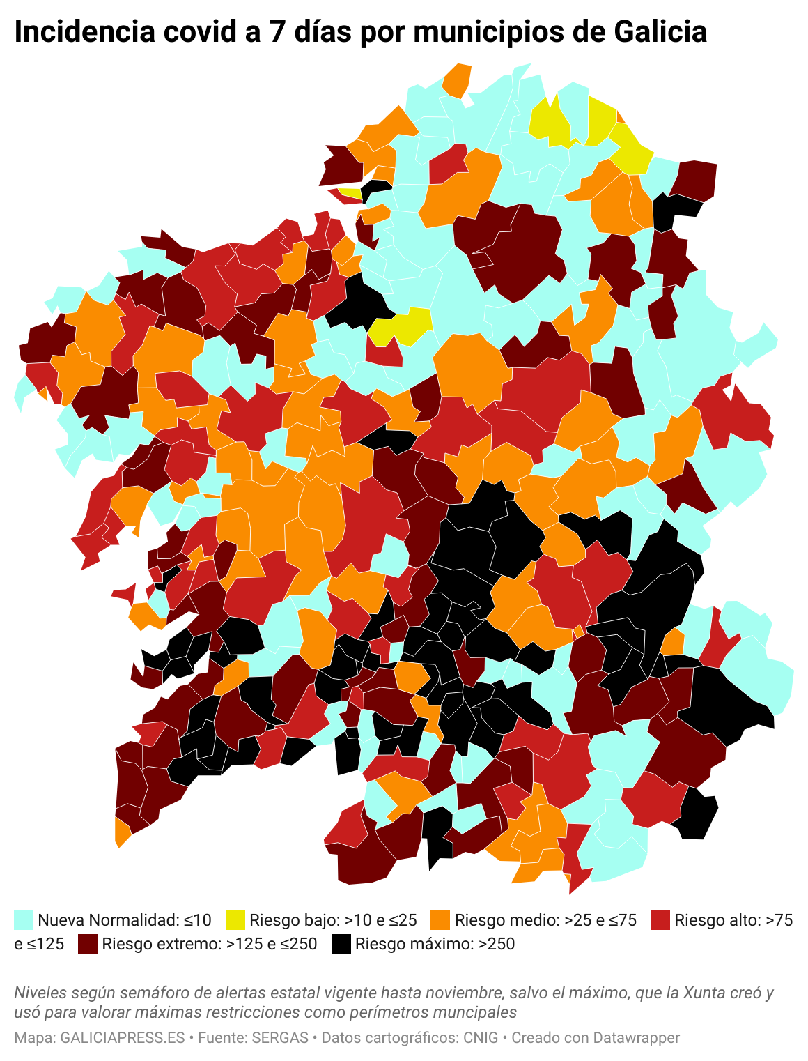ClElv incidencia covid a 7 d as por municipios de galicia  (10)