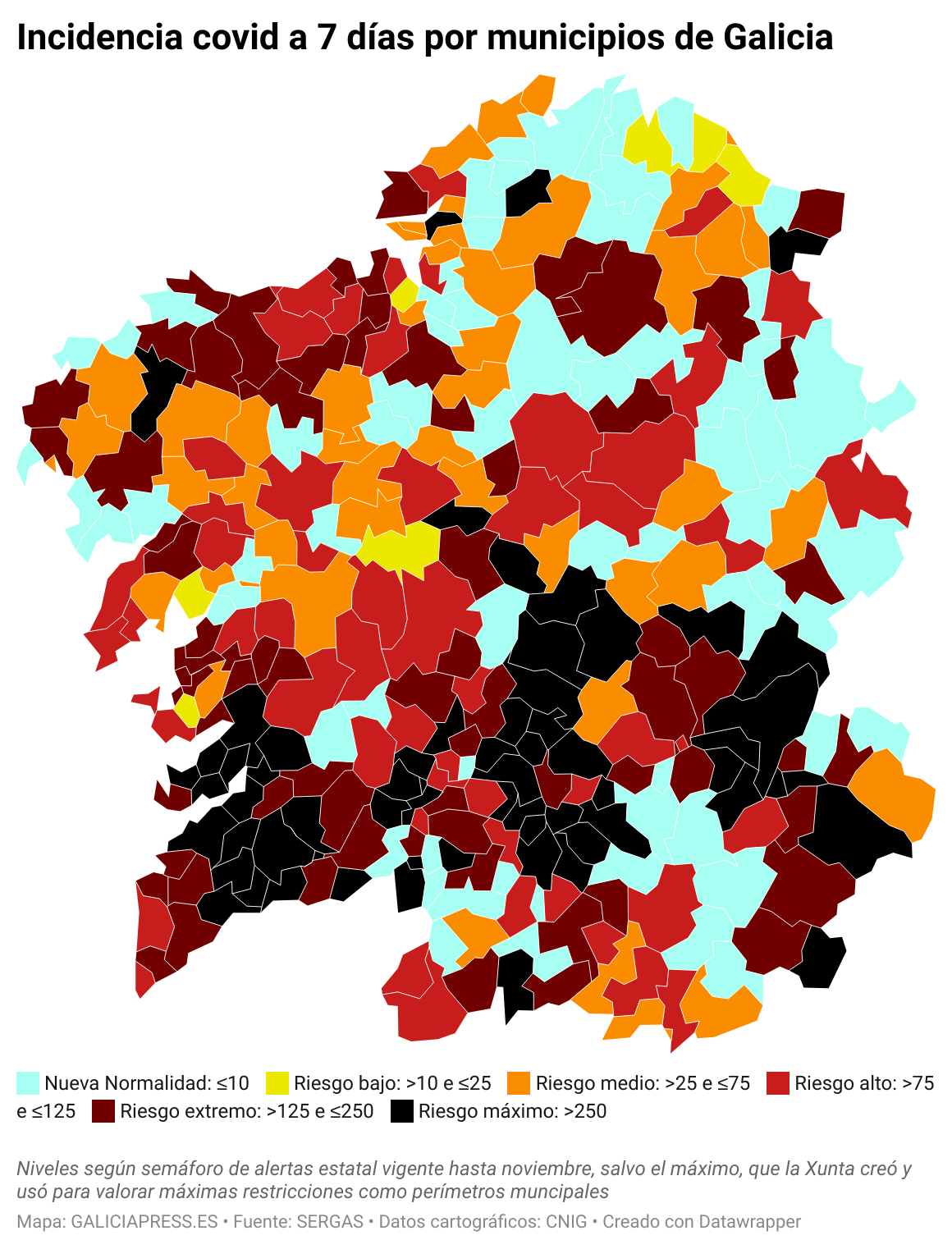 ClElv incidencia covid a 7 d as por municipios de galicia  (11)