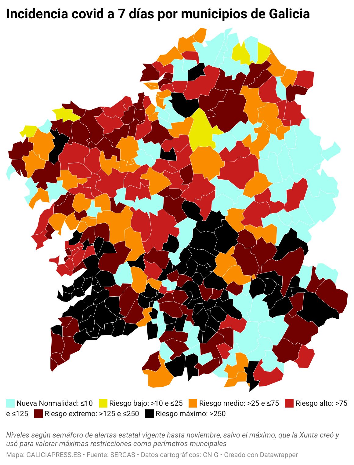 ClElv incidencia covid a 7 d as por municipios de galicia  (13)