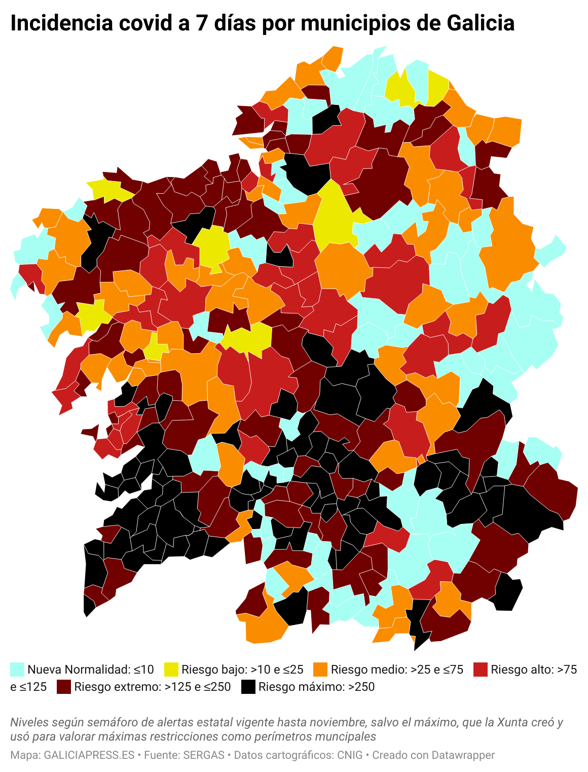 ClElv incidencia covid a 7 d as por municipios de galicia  (7)