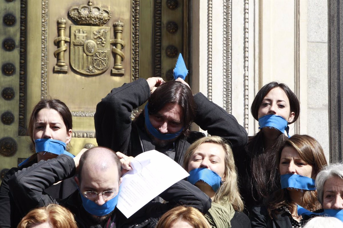 Protestas ley mordaza