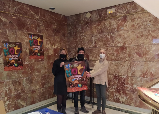 Presentación de la Moti, Mostra de teatro infantil de Ourense, que celebra su décimo octava edición, la primera sin el apoyo del Ayuntamiento de Ourense