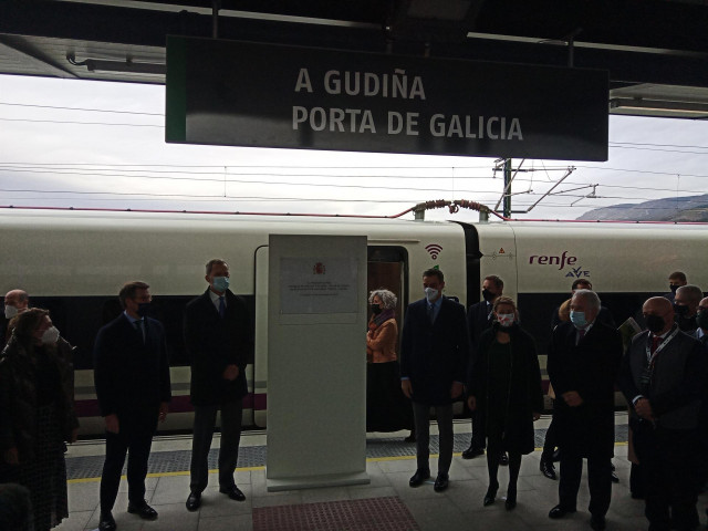Inauguración del AVE a Galicia