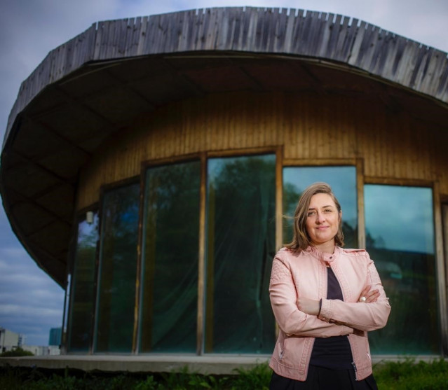 Carolina Martínez, autora de un estudio sobre el mejillón